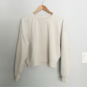 lululemon athletica Off-White Sweatshirt